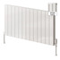 RE-A-CSN0600WS-Z - Reina Casina Aluminium Designer White Single Horizontal Radiator H600mm X W660mm RE-A-CSN0600WS-Z - Reina Casina Aluminium Designer White Single Horizontal Radiator H600mm X W660mm